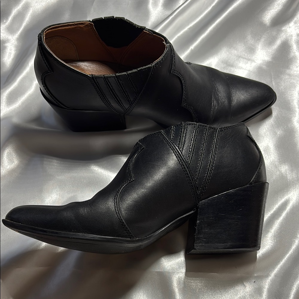 Aldo Black Ankle Booties